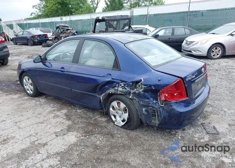 2009 Kia Spectra Ex из США, поврежденный, VIN KNAFE222995638170